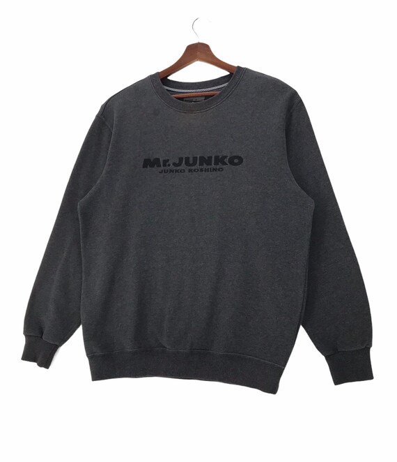 Vintage Mr.junko Koshino Sweatshirt: Embroidered Japanese