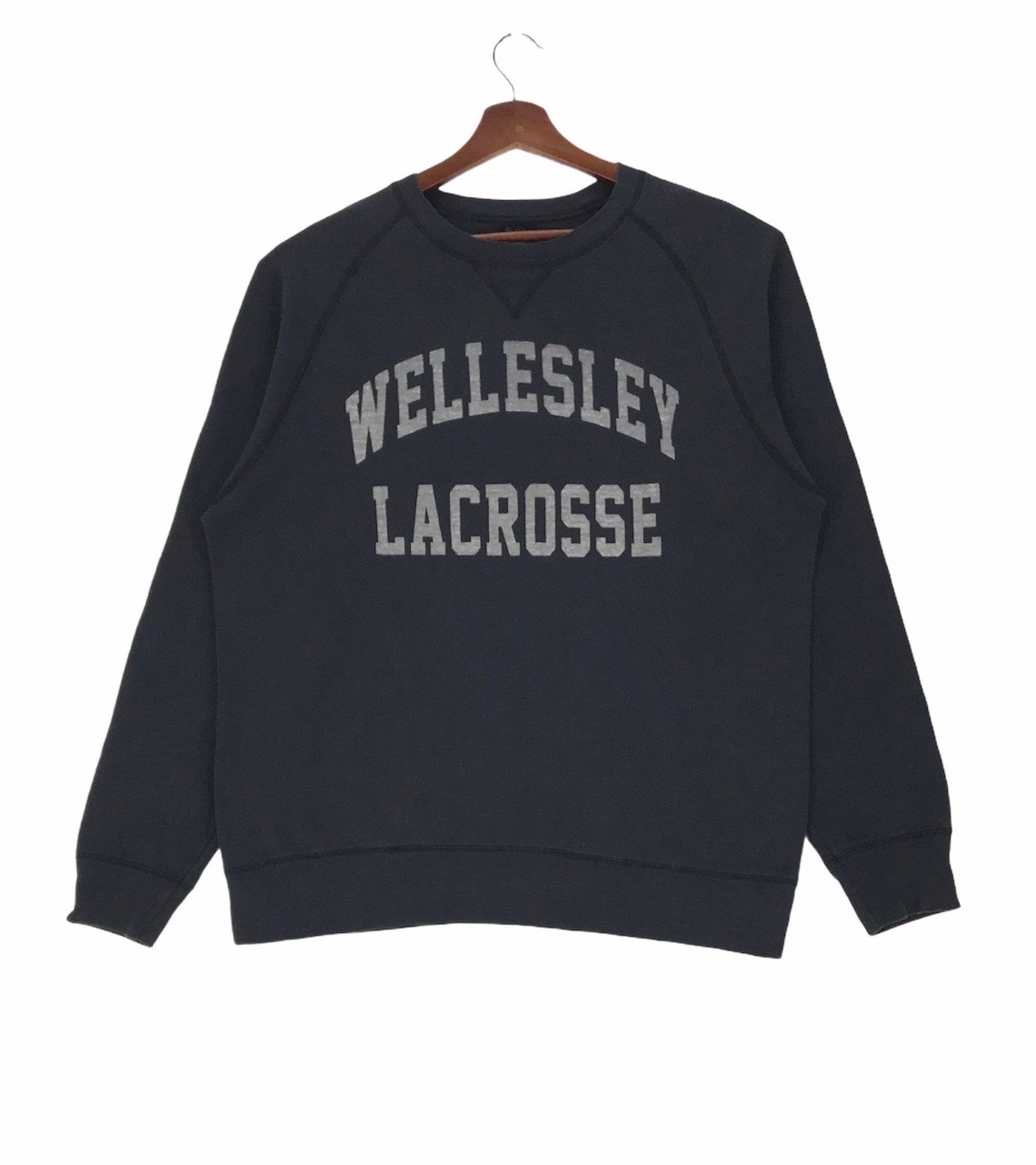 Vintage Wellesley High School Girls Lacrosse Sweatshirt Etsy