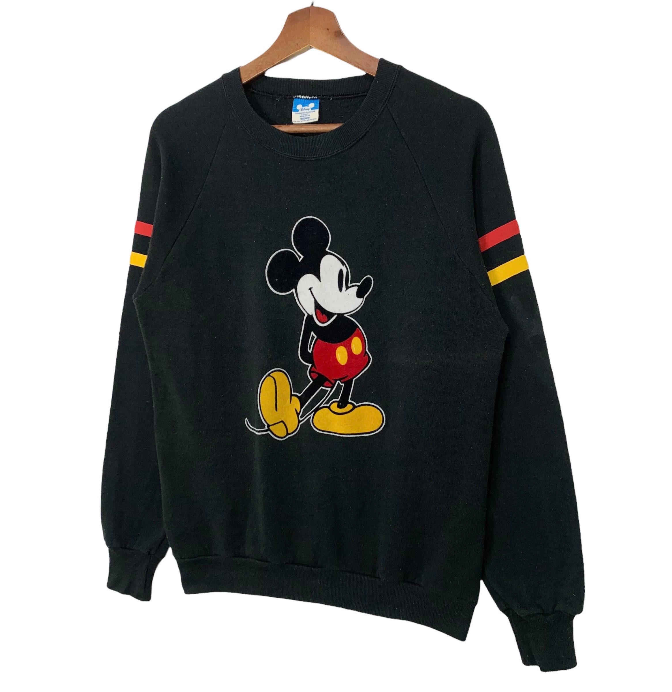 Vintage 90s Mickey Mouse Sweatshirt, Disney Cartoon Pullover (size