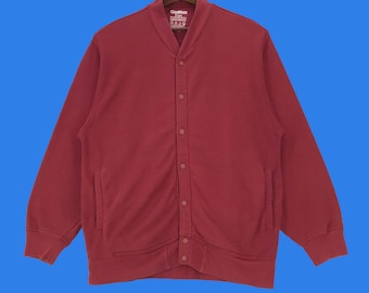 Sudadera con botones vintage de OshKosh: jersey clásico, talla mediana