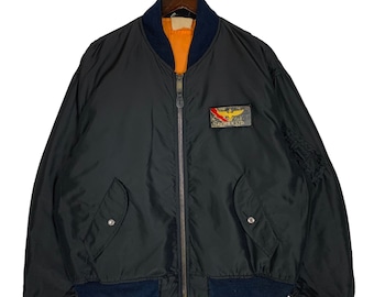 Chaqueta de vuelo reversible vintage de Avirex