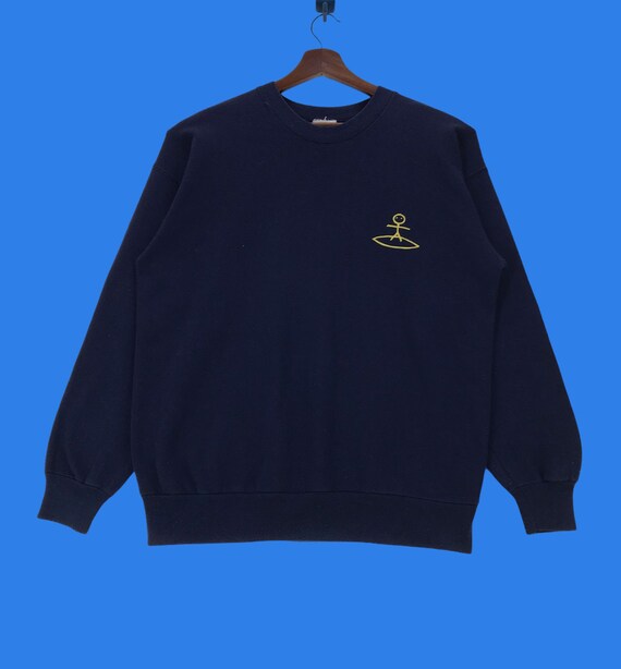 Vintage Stickman California Surfboards Sweatshirt Spellout