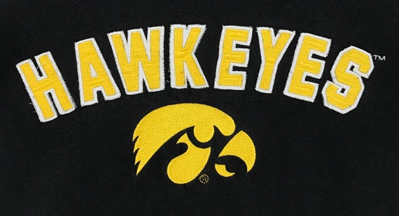 Vintage 90s The Iowa Hawkeyes Football Sweatshirt… - image 4