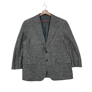 Burberry Tweed Coat - Etsy