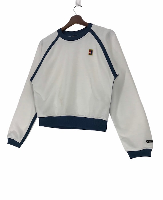 Vintage 90s Nike Swoosh Logo Crew Neck Sweatshirt Made in