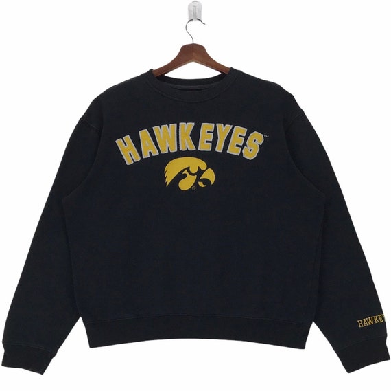 Vintage 90s The Iowa Hawkeyes Football Sweatshirt… - image 1