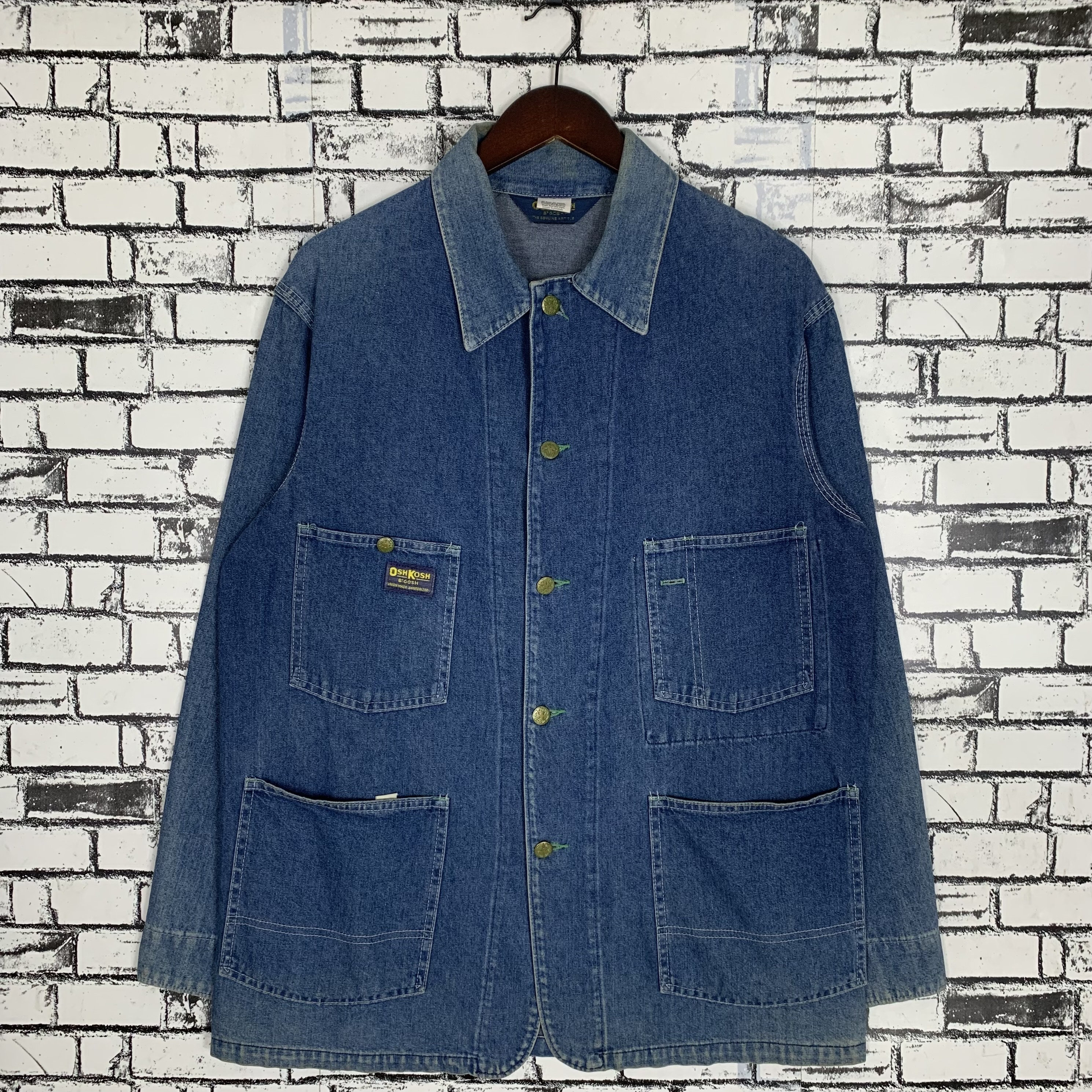 Vintage Oshkosh B' Gosh Workers Denim Jacket - Etsy Ireland