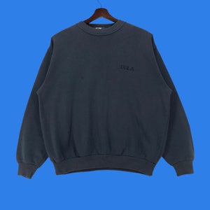Vintage 90s University Of California Los Angles Sweatshirt Small Logo Spellout UCLA University Pullover Large Size Vintage Sweatshirt