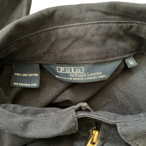 【Made in USA】80s Polo Ralph Laurenブルゾン 80年代〜 Polo by Ralph Lauren ポロバイラルフローレン スイング