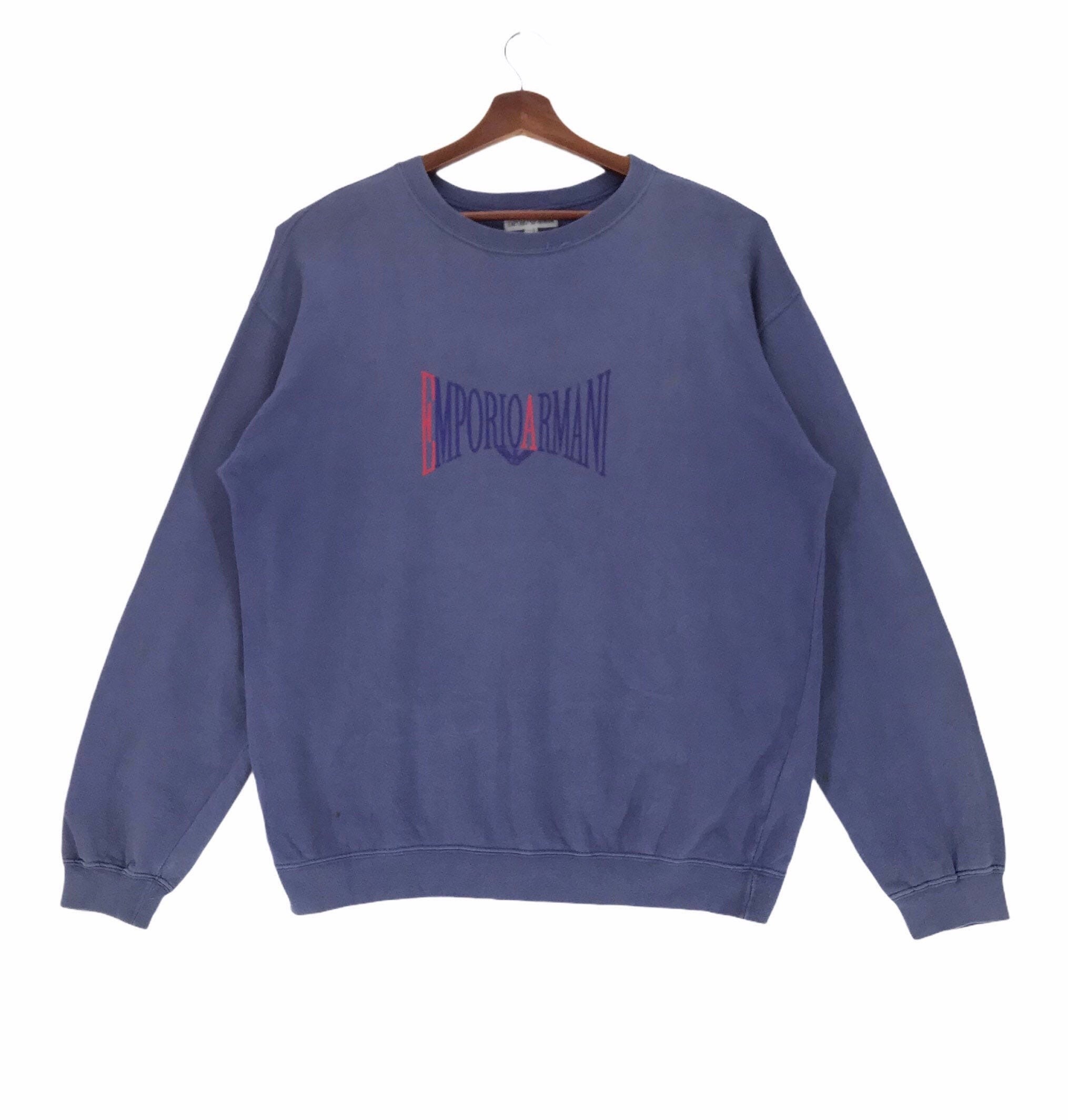 Vintage Emporio Armani Sweatshirt Crewneck Giorgio Armani Vintage Emporio Armani Sweatshirt Crewneck Giorgio Armani