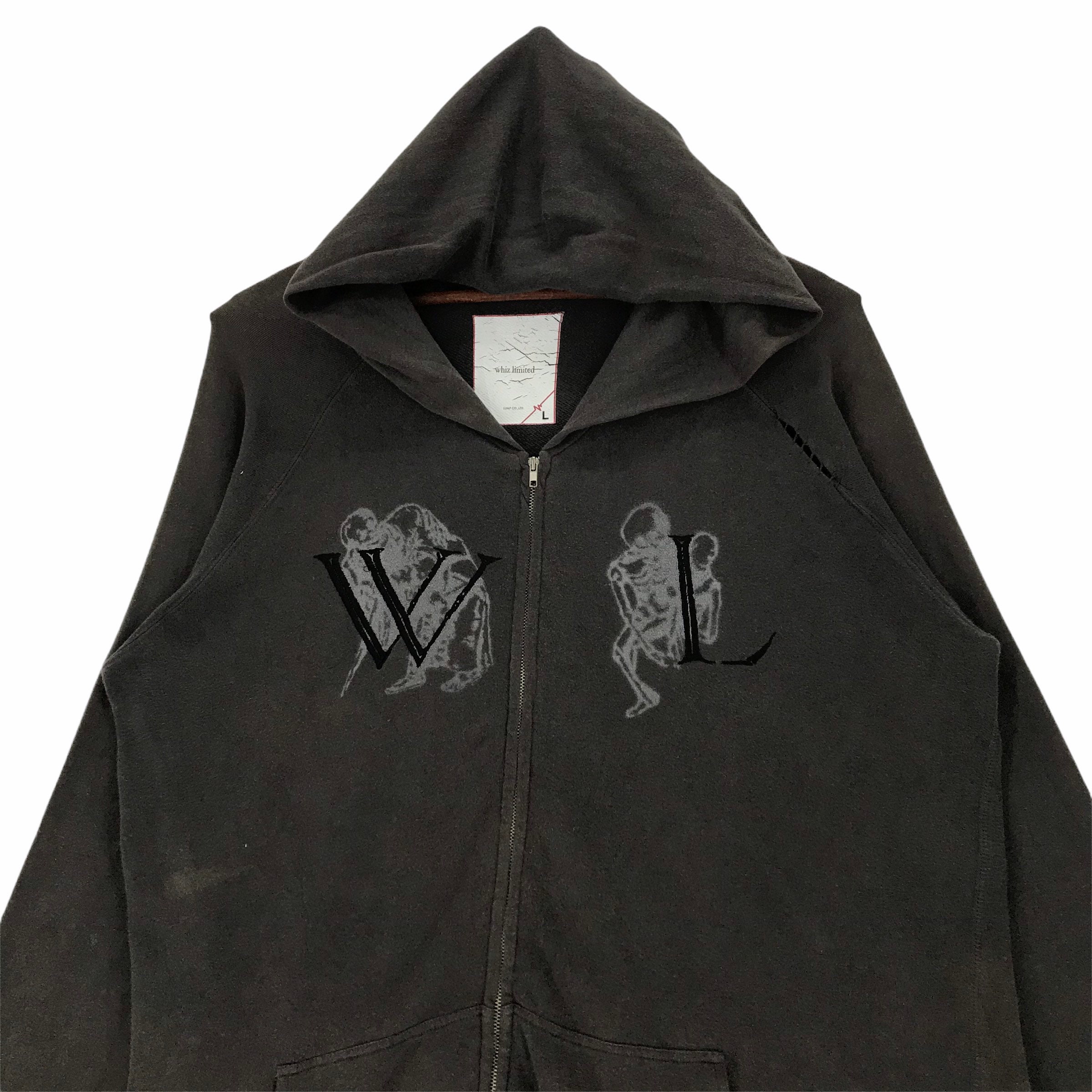 Whiz Limited Japanese Brand Hoodie Jacket up Zip Embroidery - Etsy