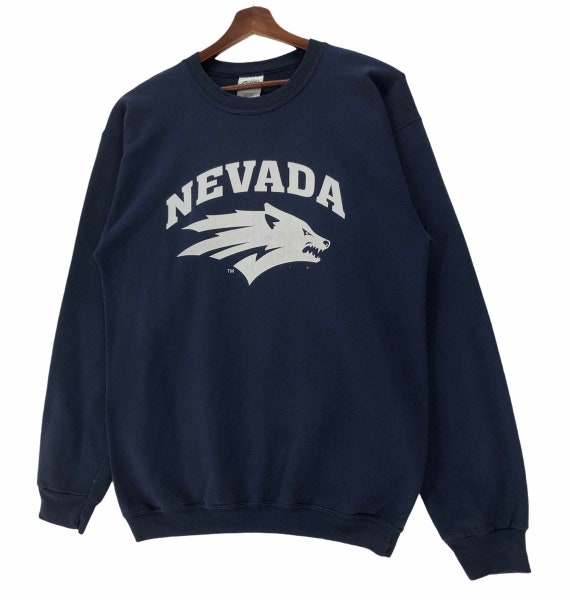 Vintage Nevada Wolf Pack Football Sweatshirt Univ… - image 3