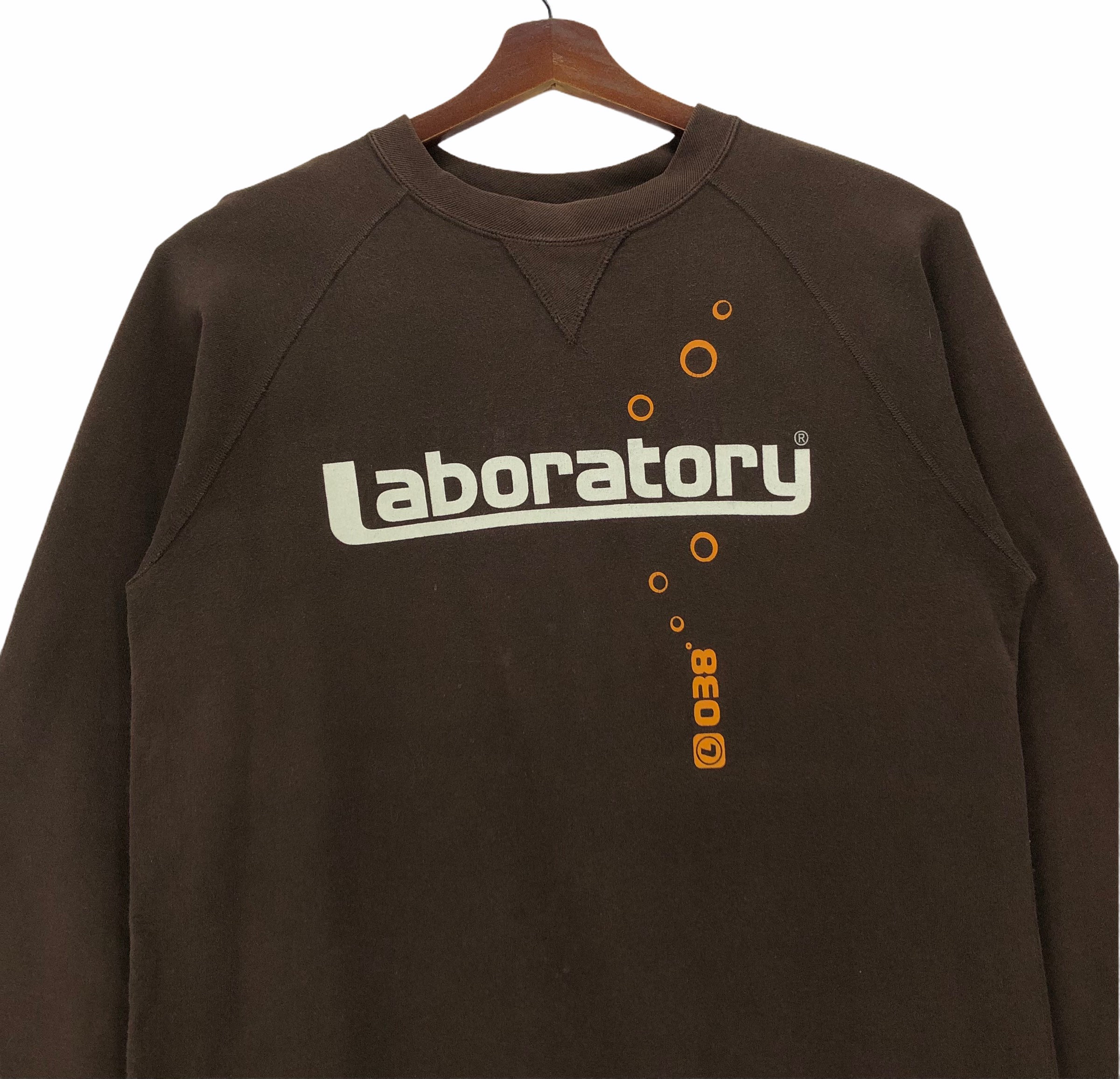 Vintage Laundry Brand Sweatshirt Spellout Laboratory Laundry - Etsy UK