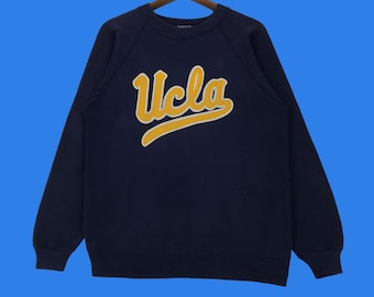 Sudadera vintage de UCLA de los años 90: jersey de la Universidad de California (talla mediana)