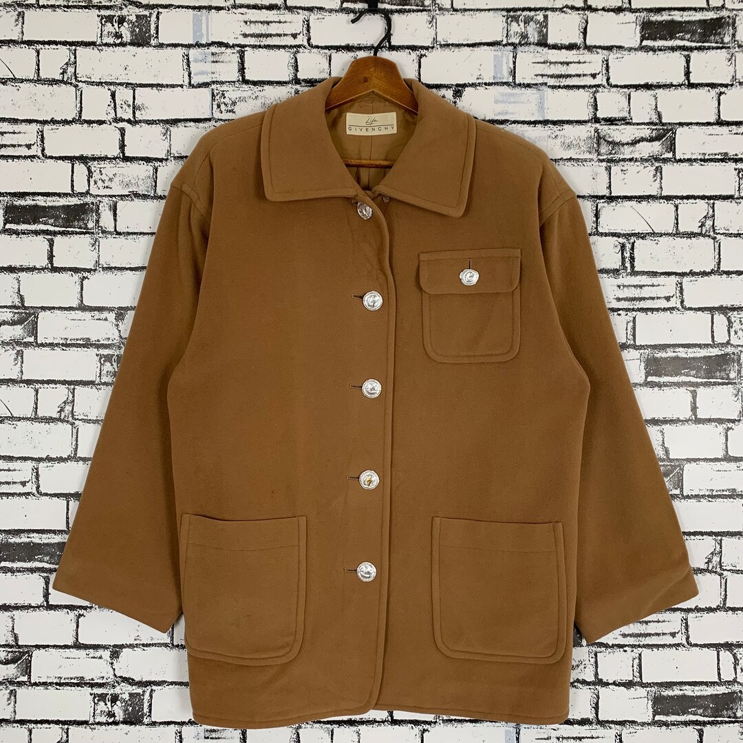 ジャケット・アウター [Rare] 90s GIVENCHY wool/cashmere jacket Rare] 90s GIVENCHY wool/cashmere jacket