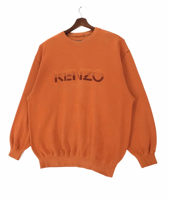 Kenzo Hoodie Kenzo Orange Sweater Oversized Hoodie Orange Kenzo