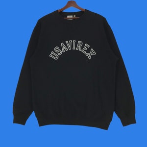 Vintage Avirex Sweatshirt Spellout Usa Avirex American Company Designs Pullover Jumper XLarge Size Vintage Sweatshirt.
