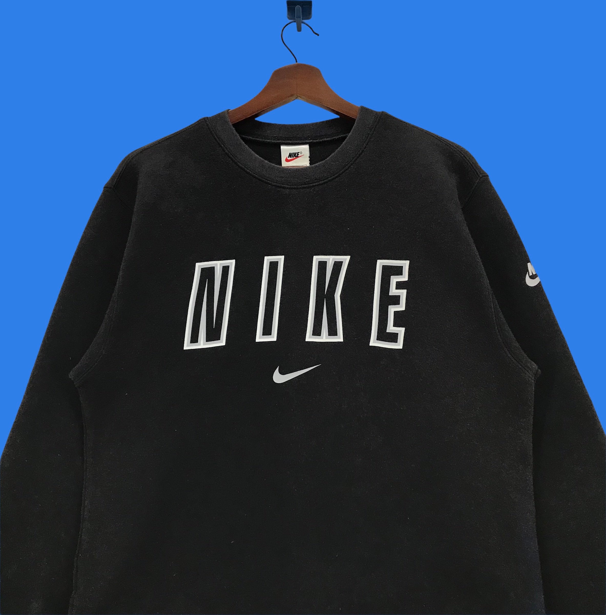 RARE Vintage 90s Nike Sweatshirt Crewneck Spellout Nike - Etsy