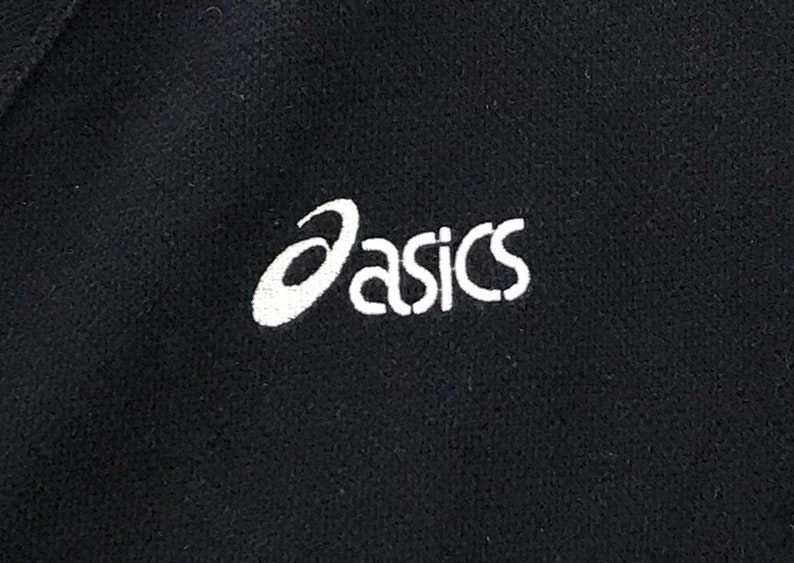 Vintage Asics Side Tape Sweatshirt Crewneck Small Logo Asics Sportwear Pullover Jumper Large Size Vintage Sweatshirt. image 4