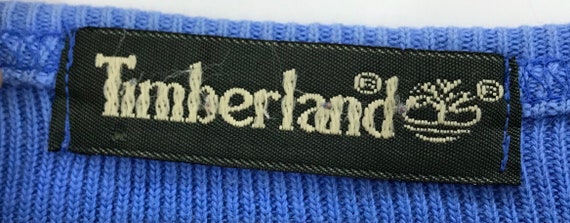 Vintage Timberland Sweatshirt Up Button Spellout … - image 4