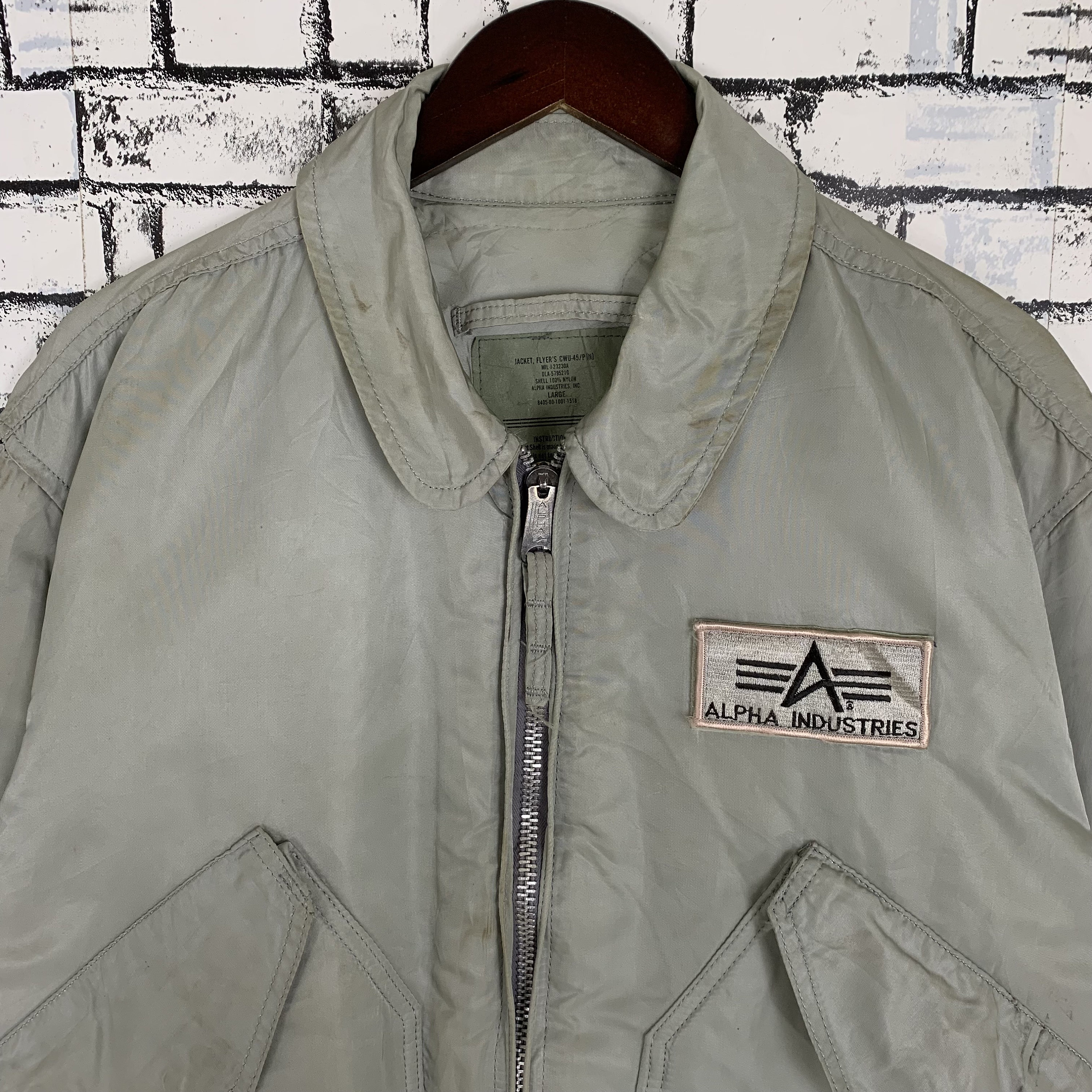 Vintage Alpha Industries CWU 45 Flight Bomber Jacket - Etsy Canada