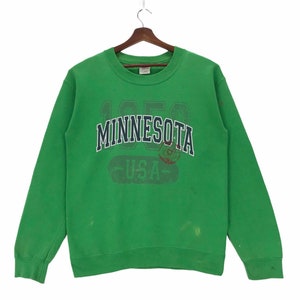 Vintage The Minnesota Golden Gophers Football Team Sweatshirt University Of Minnesota (NCAA) Pullover Size Small.
