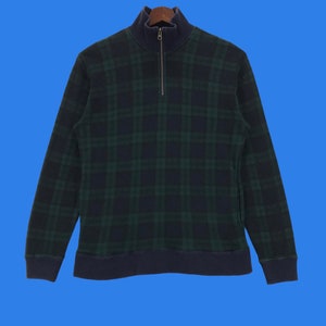 Vintage Polo Ralph Lauren Half Zip Sweatshirt Small Logo Polo By Ralph Lauren Pullover Jumper Small Size Vintage Sweatshirt.