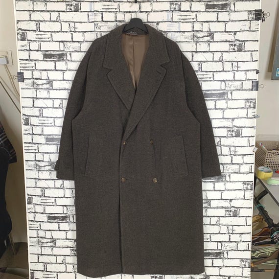 ヴィンテージ ヒューゴボス メンズ ロングコート サイズ44R - Etsy 日本