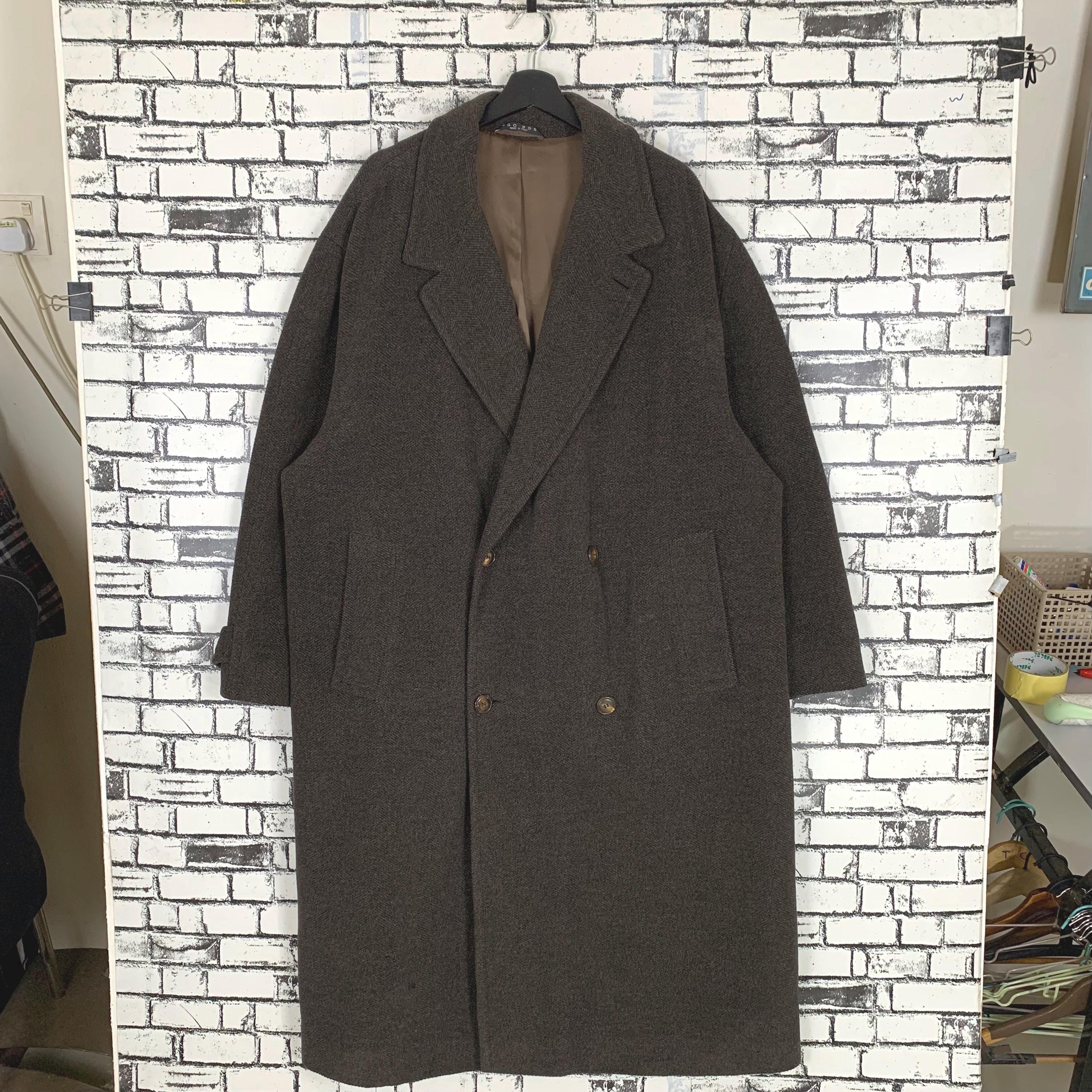 ヴィンテージ ヒューゴボス メンズ ロングコート サイズ44R - Etsy 日本
