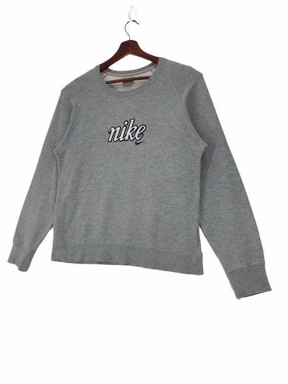 Vintage Nike Sweatshirt Crewneck Embroidery Spellout Nike