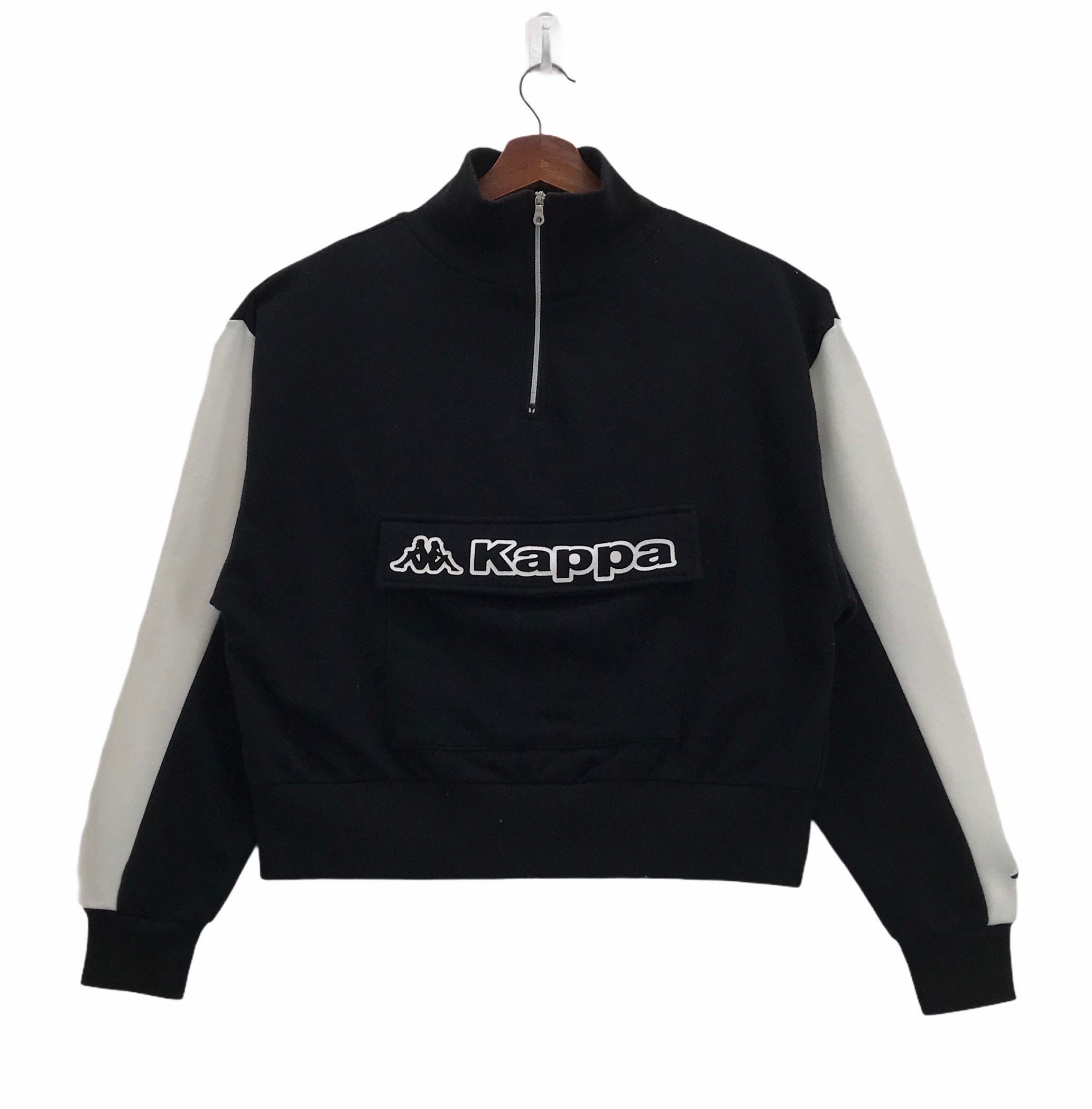 Vintage Kappa Half Zip Crop Top Sweatshirt - Medium - Etsy