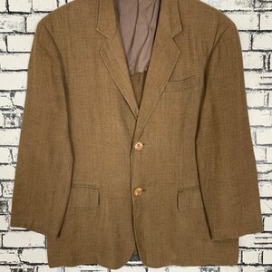 Y's Yohji Yamamoto Blazer: Linne bomullsjacka bild 4