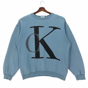 Vintage Calvin Klein Jeans Sweatshirt Calvin Klein American Fashion Lifestyle Pullover Size Medium.