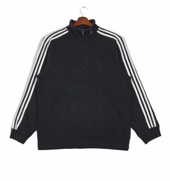 adidas half zip vintage