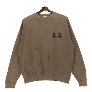 Vintage Hugo Boss Sweatshirt Crewneck Hugo Boss Brand Pullover Size Medium.