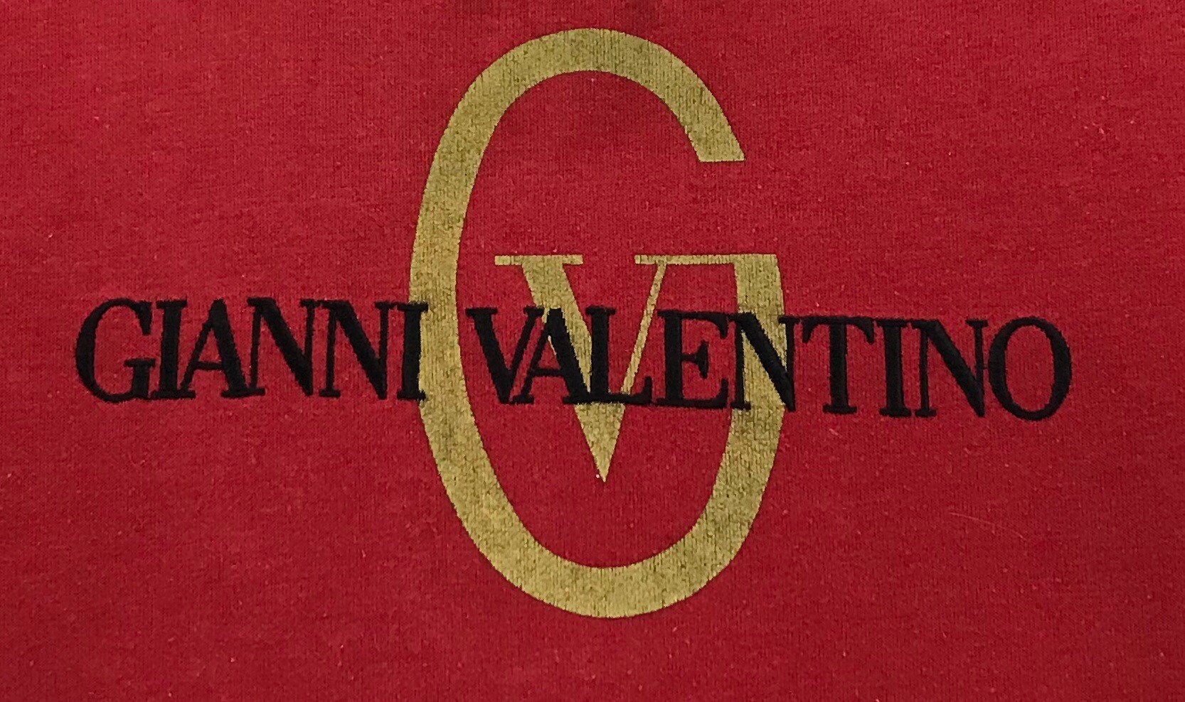 Vintage 90s Gianni Valentino Half Sweatshirt - Designer Pullover 