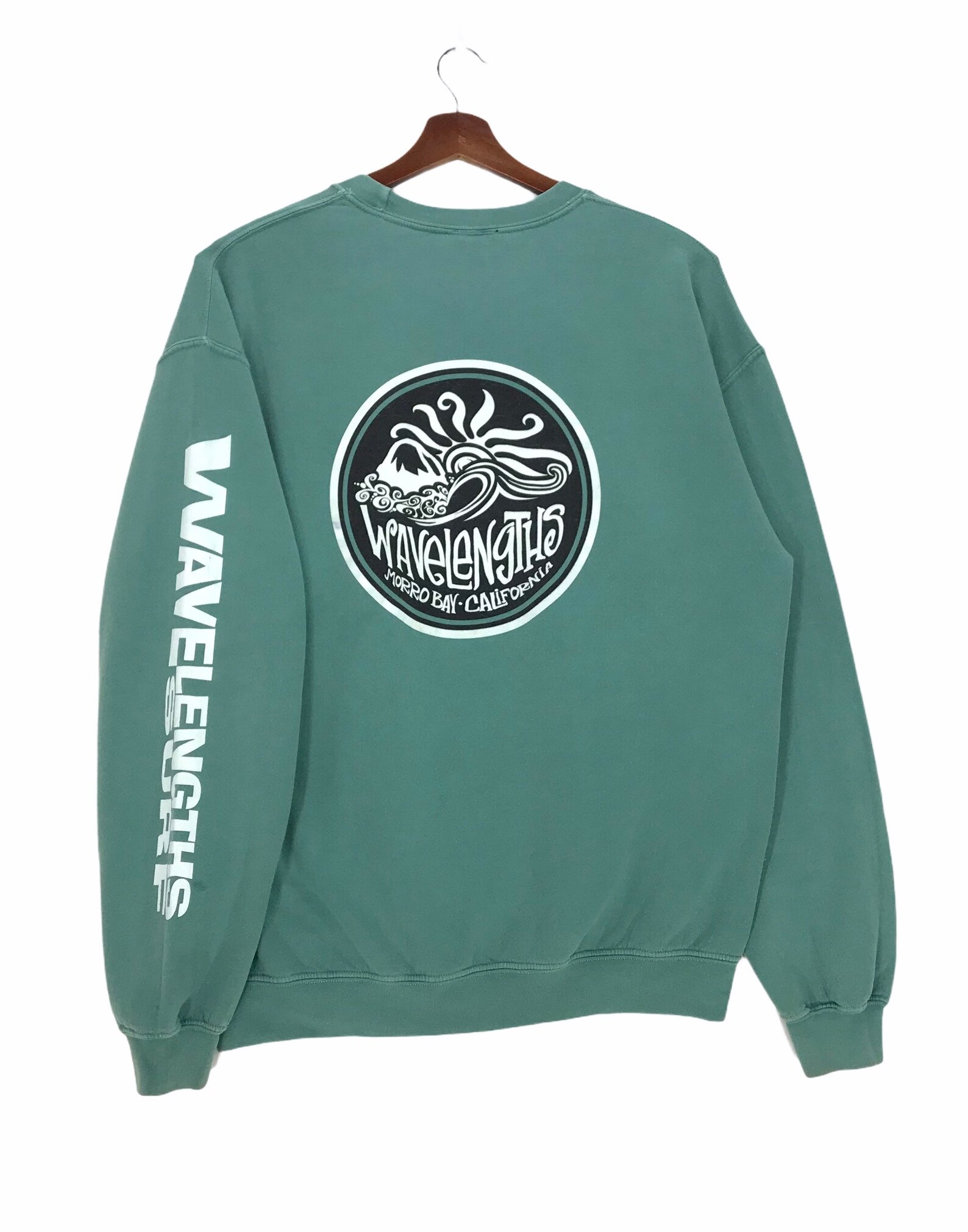 Vintage Wavelengths Surf Shop Morro Bay California Sweatshirt - Etsy
