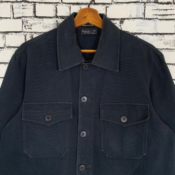 Vintage Agnes B Chore Workers Jacket Made in France Size 48 - Etsy