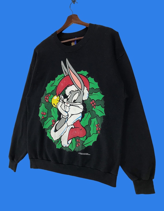 Vintage Bugs Bunny Warner Bros Cartoon Character Swea… - Gem