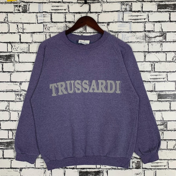 Trussardi, Vintage Trussardi Sweatshirt Size Small