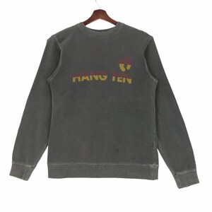 Vintage Hang Ten Sweatshirt Spellout Hang Ten Lifestyle Surfboards Pullover Jumper SMALL Size Vintage Sweatshirt.