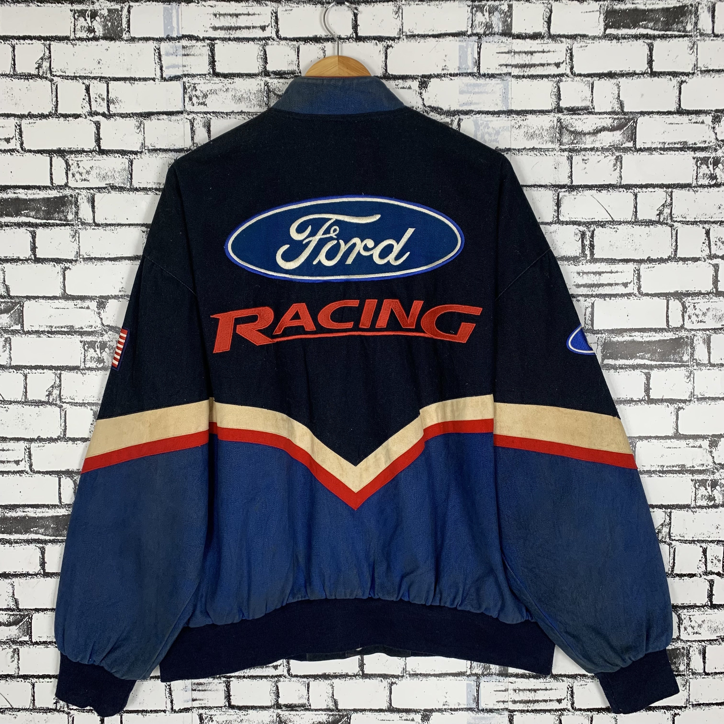 ヴィンテージ ジェフ・ハミルトン フォード レーシング ジャケット