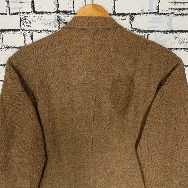 Y's Yohji Yamamoto Blazer: Linne bomullsjacka bild 7