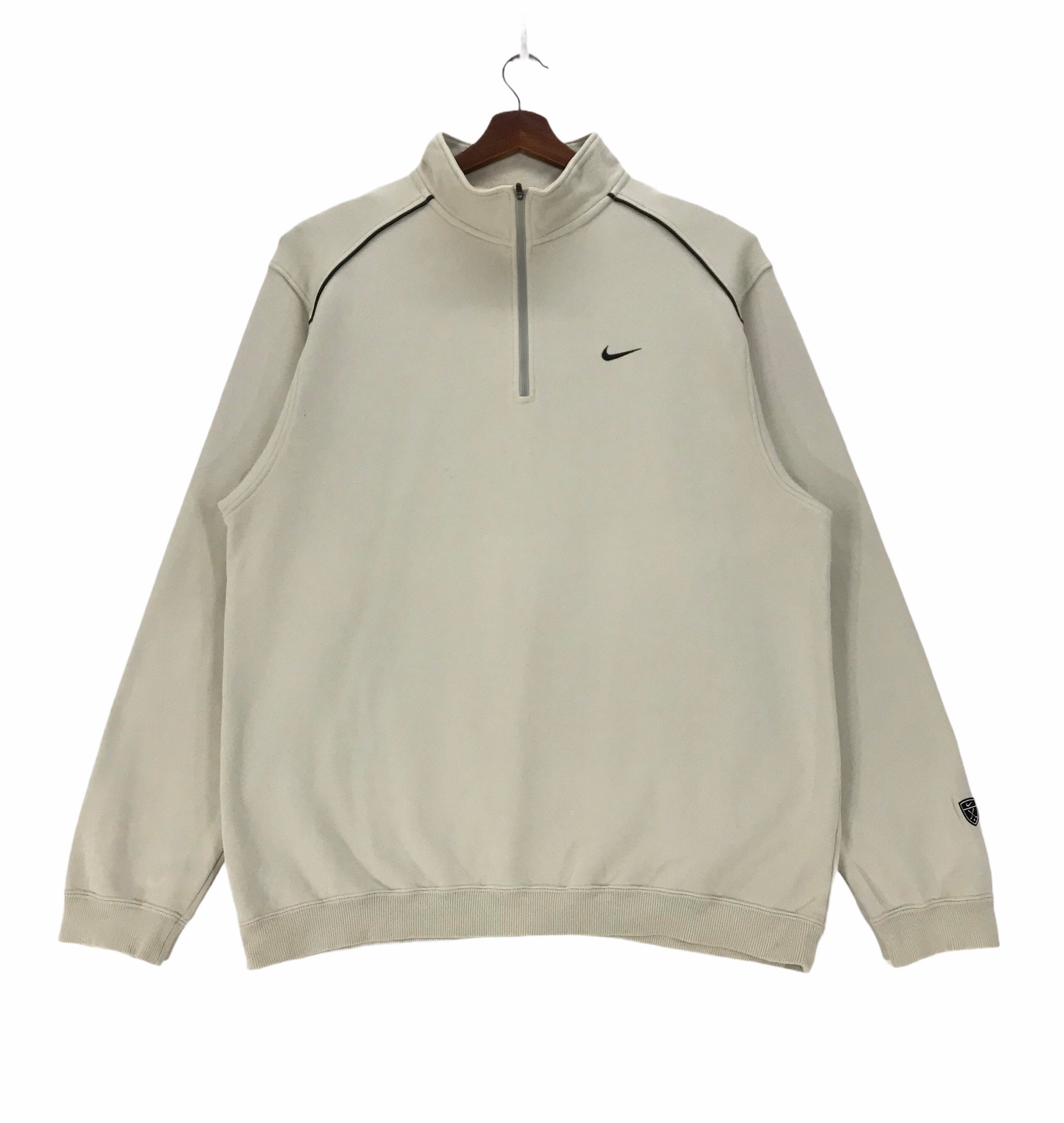 Vintage Nike Golf Half Zip Sweatshirt Nike Golf Sportwear Fashion Style ...