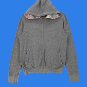 Tsumori Chisato Women Hoodie Sweatshirt Tsumori Chisato / Issey Miyake Japanese Designer Small Size