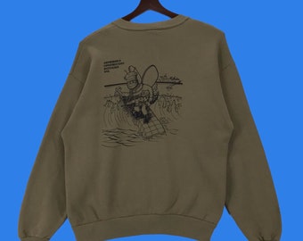 Vintage 90s USN ACB1 Sweatshirt: Amphibious Construction Battalion