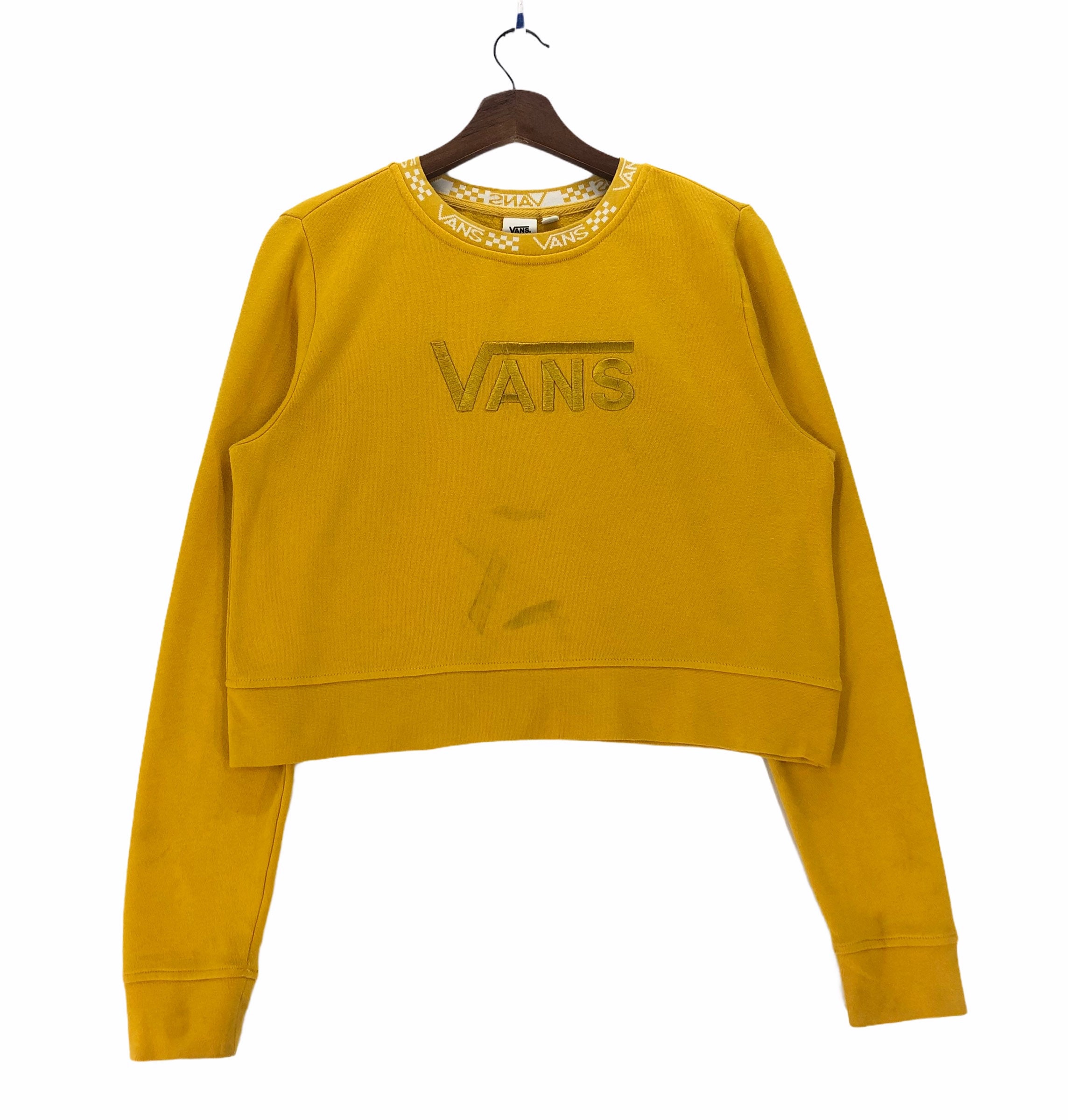 Champion sweater cropped vans hotsell
