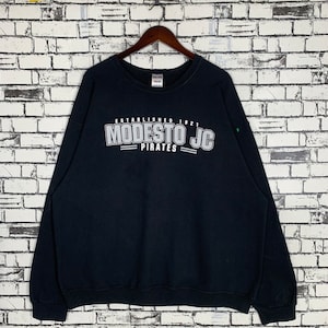 Vintage Modesto Junior College Sport Teams MCJ Pirates Sweatshirt Crewneck