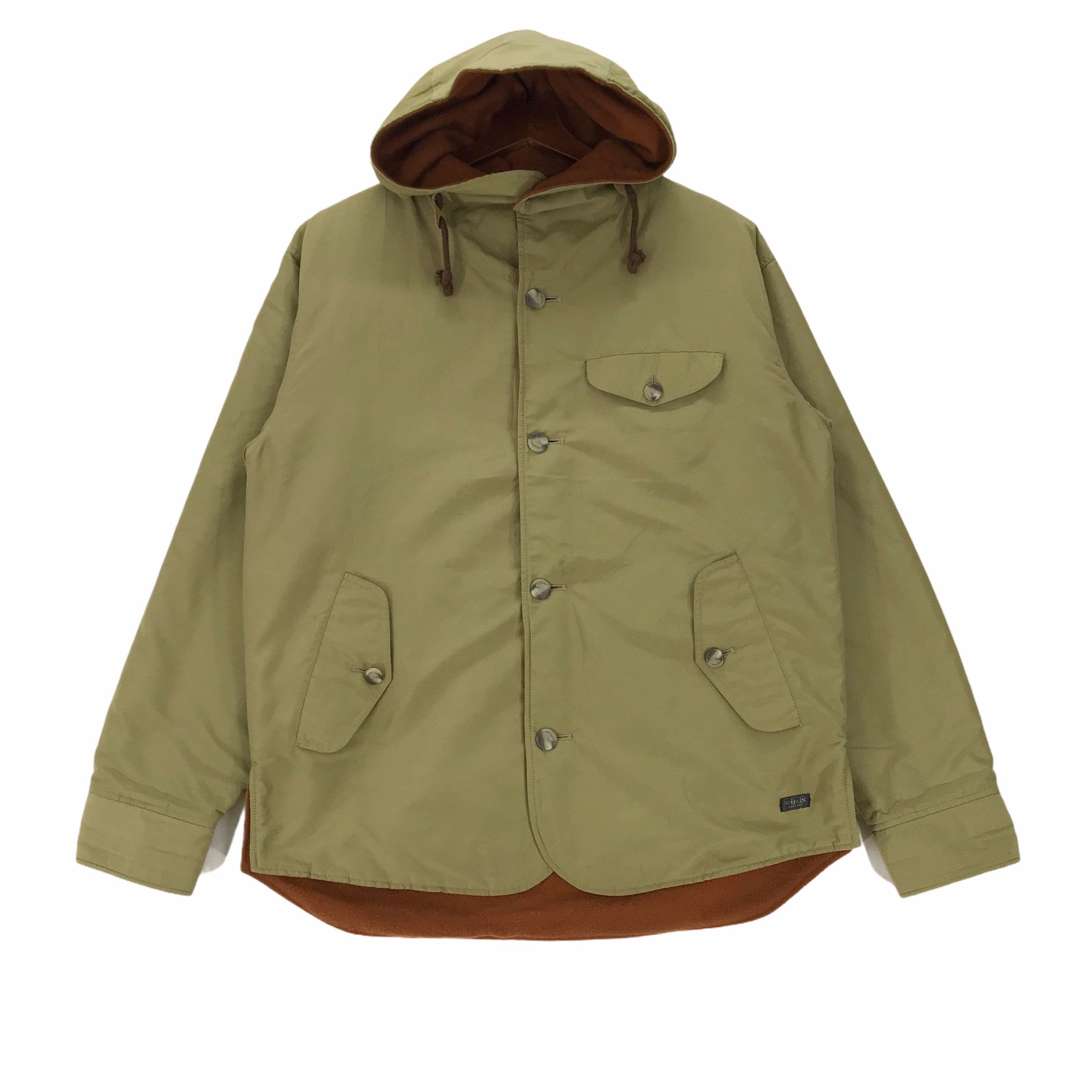 Mont-bell, Vintage Montbell Up Button Jacket Outside Inside Montbell Outdoor Fashion Pullover Size Large.