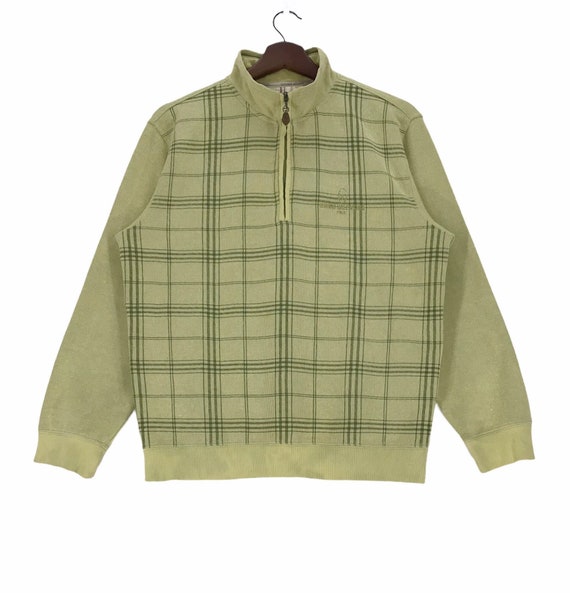 VALENTINO】1990s Half Jip Logo S/S Knit